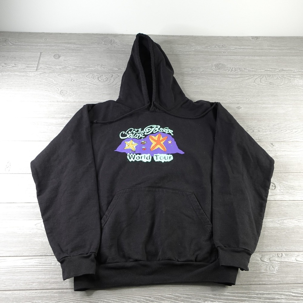 Lorde The Solar Power World Tour Hoodie Size Large Thick Heavy Sweatshirt